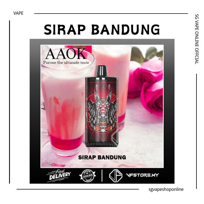 aaok-evo-air-13k-freebase-sirap-bandung-disposable-sg-vape-online-shop