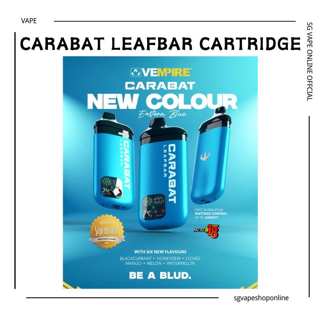 Carabat Leafbar 15k Puff Cartridge Only